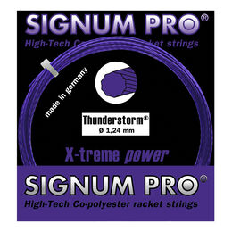 Tenisové Struny Signum Pro Thunderstorm 12,2m violett